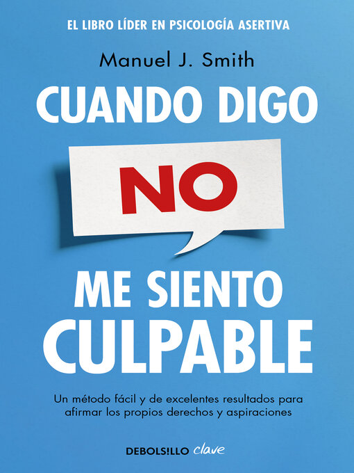 Title details for Cuando digo no, me siento culpable by Manuel J. Smith - Wait list